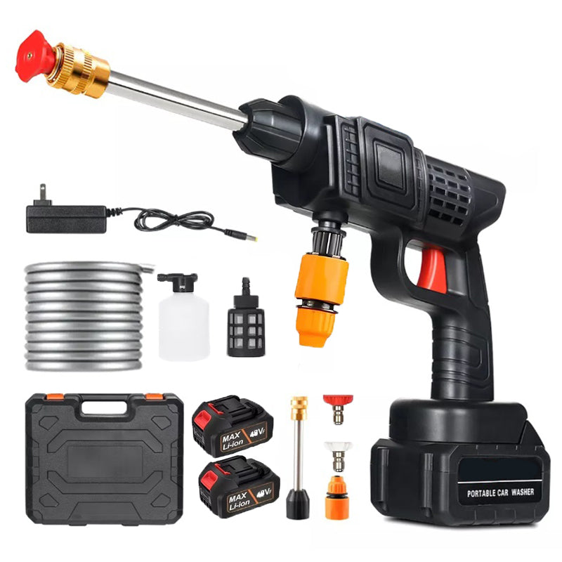 Hidrolavadora recargable 48V con 2 baterías